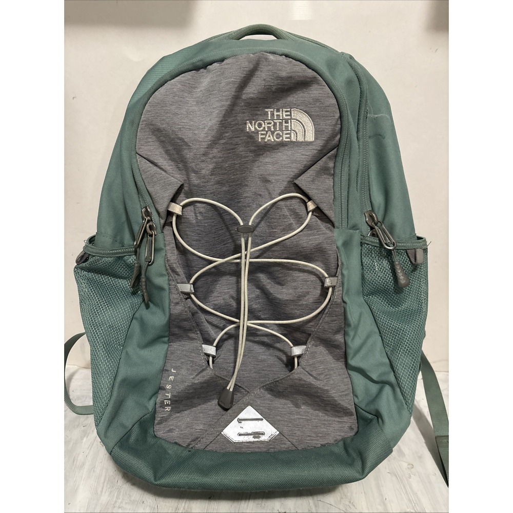 THE NORTH FACE Jester Women Hiking, Laptop Backpack Hole Near Zipper/ Tiny Holes